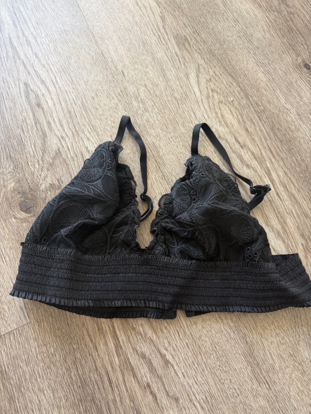 Aerie black lace bralette